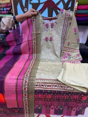 Lightweight Embroidered Stitched Collection